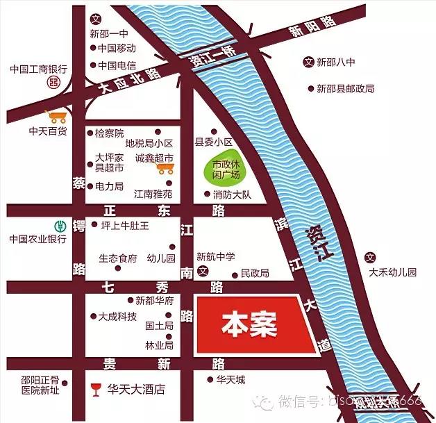 区位图 